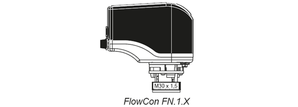 FlowCom Actuator 구동기(Green Actuator) 사양표 참고사진