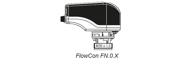 FlowCom Actuator 구동기(Green Actuator) 사양표 참고사진
